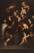 Luca Giordano, San Lucas pintando a la Virgen